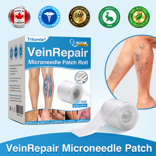 🇨🇦👨‍⚕️✅Trilumia® VeinRepair Microneedle Patch Roll⚡Instant Relief, Long-Term Results