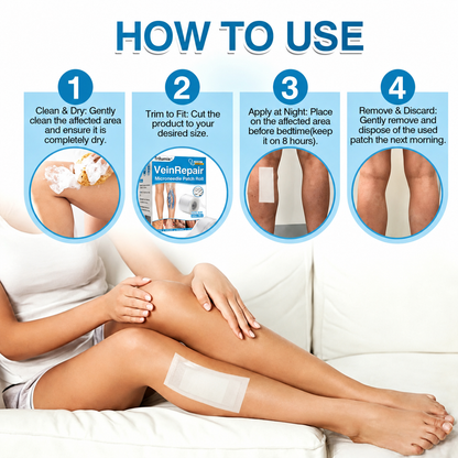 🇨🇦👨‍⚕️✅Trilumia® VeinRepair Microneedle Patch Roll⚡Instant Relief, Long-Term Results