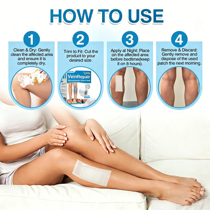 🇨🇦👨‍⚕️✅GFOUK® VeinRepair Microneedle Patch Roll⚡Instant Relief, Long-Term Results