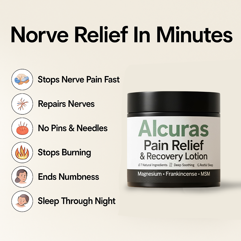 Alcuras Neuropathy Pain Relief and Repair Lotion