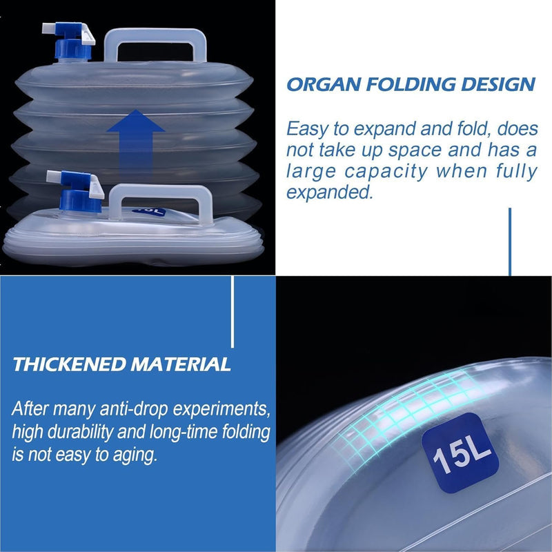 Foldable Water Storage Container