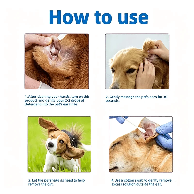 Gentle Pet Ear Wash | Odor-Free Cleaning for Dogs & Cats🐾 · product image 8