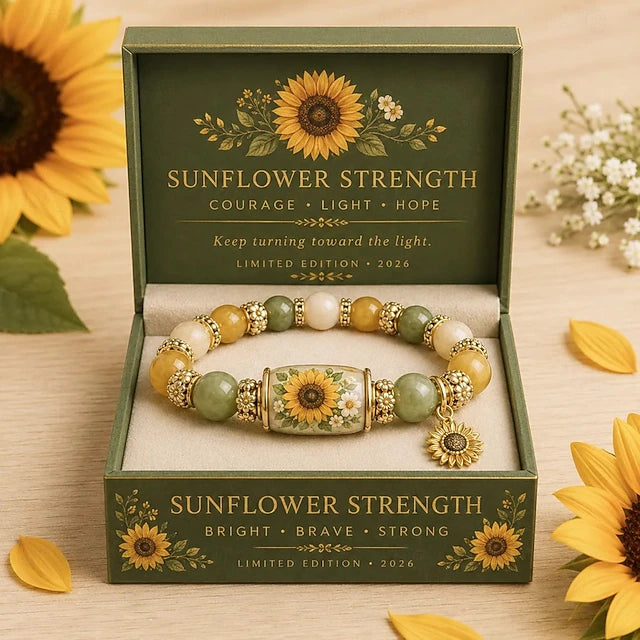 💕Love, Peace & Spring Blessings 2026 Limited Edition Bracelet with Gift Box for Women Inspirational Bee Bluebird Butterfly Bracelet Jewelry Charm Beads Wristband Elastic Stretch