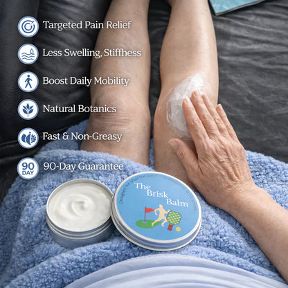 The Brisk Balm™ Joint Relief Cream  🏓⛳🚶‍♂️🏊‍♀️🎾 Targeted Comfort for Active Joints & Everyday Movement ✨