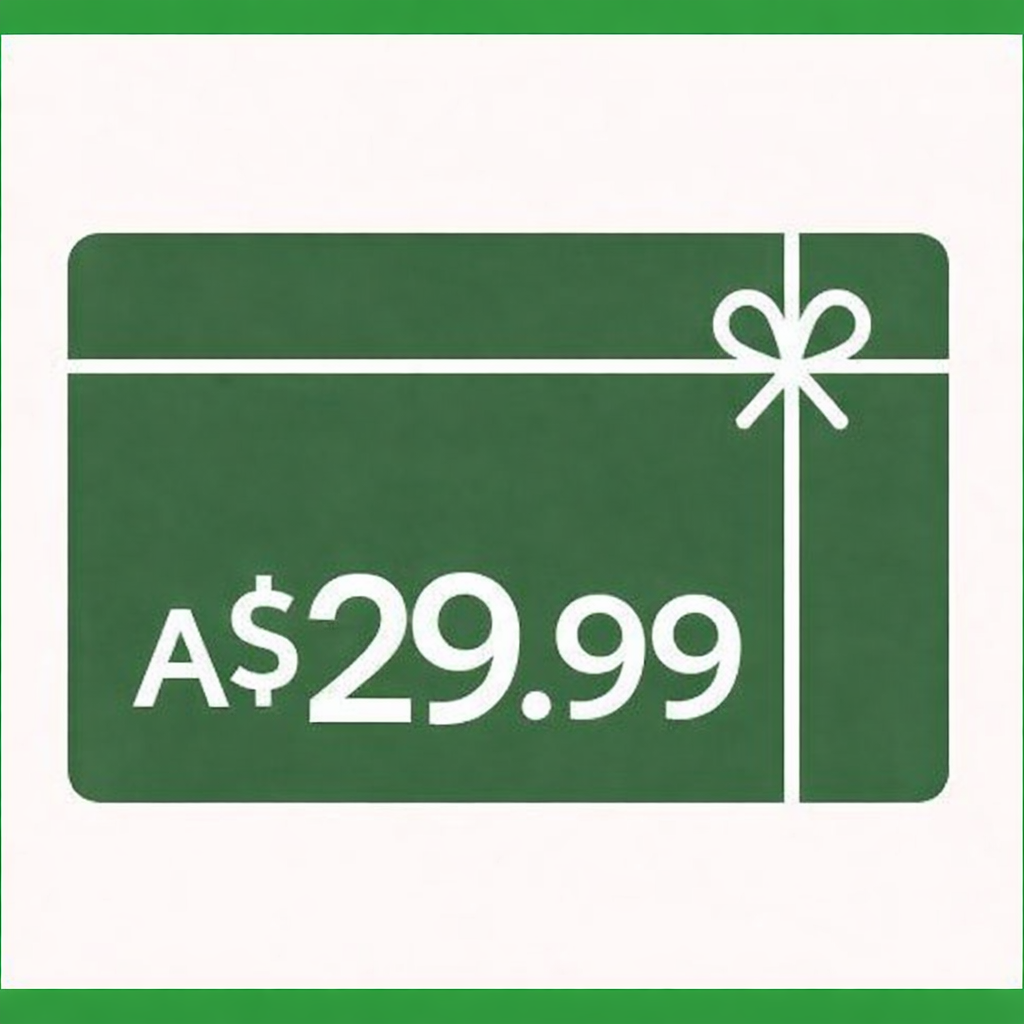 30 AUD＄ Gift Card