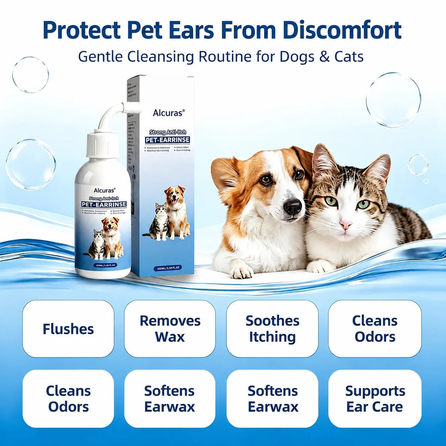 Gentle Pet Ear Wash | Odor-Free Cleaning for Dogs & Cats🐾 · product image 5