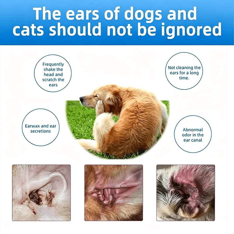 Gentle Pet Ear Wash | Odor-Free Cleaning for Dogs & Cats🐾 · product image 6