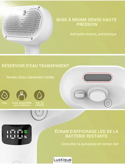 Trilumia™ – La brosse la plus douce pour un toilettage agréable et un pelage sain et brillant 50% de réduction