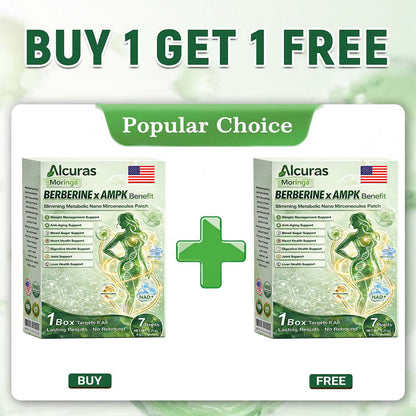 Official Store| 🧑‍⚕️Alcuras™ Moringa × Berberine × AMPK 8-Benefit Slimming & Metabolic Nano Microneedle Patch 🇺🇸  Just once a day · Visible changes in 7 days  ✅ For obesity, loose skin, diabetes, sleep apnea, joint issues, and more