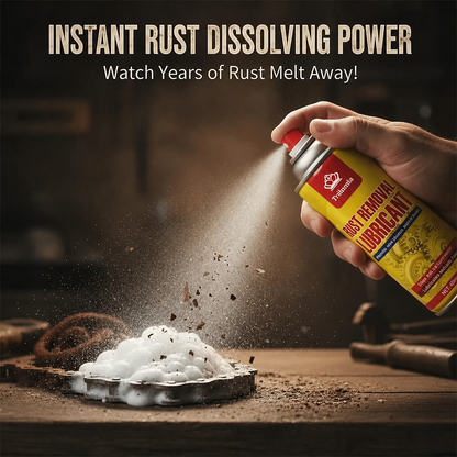 Anti-Rust Lubricating Spray & Rust Remover