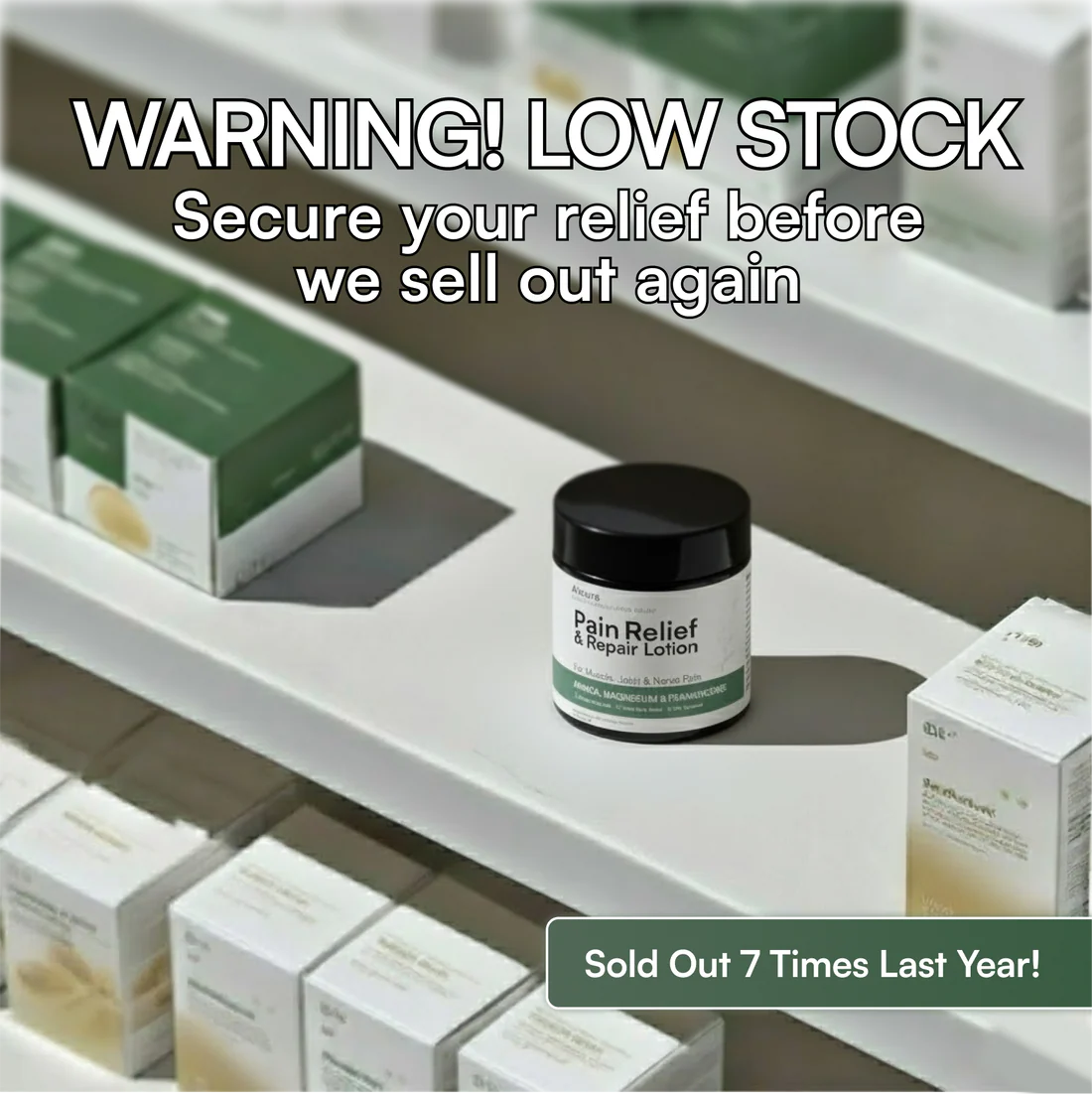 Alcuras Neuropathy Pain Relief and Repair Lotion