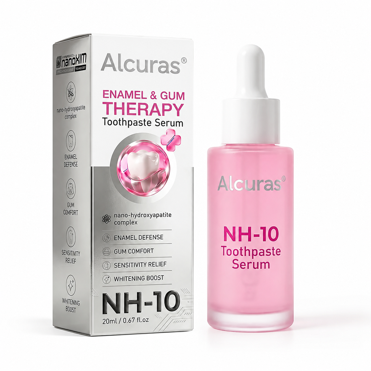 Alcuras® Thismile NH-10 Enamel & Gum Advanced Therapy Toothpaste Serum💕