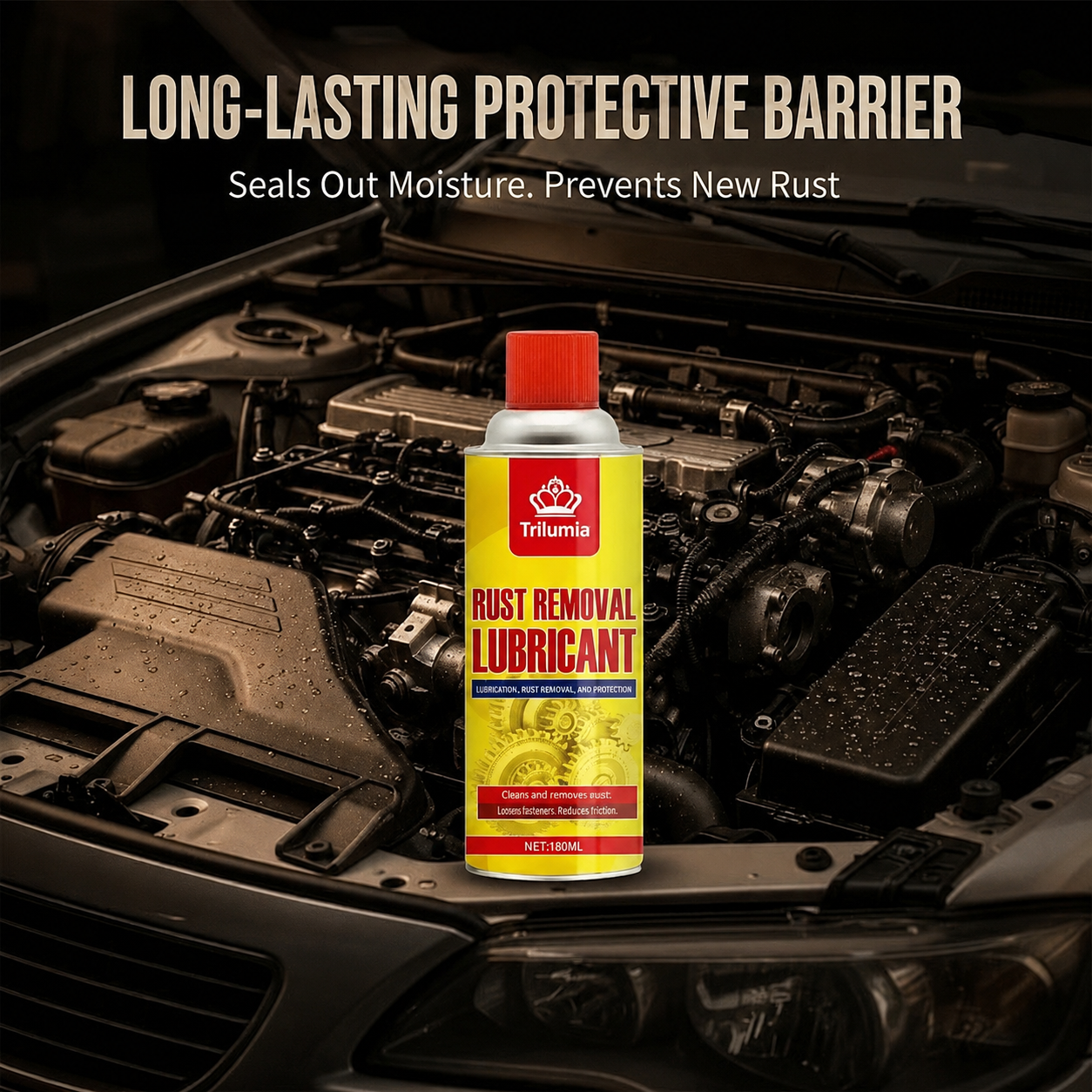 Anti-Rust Lubricating Spray & Rust Remover