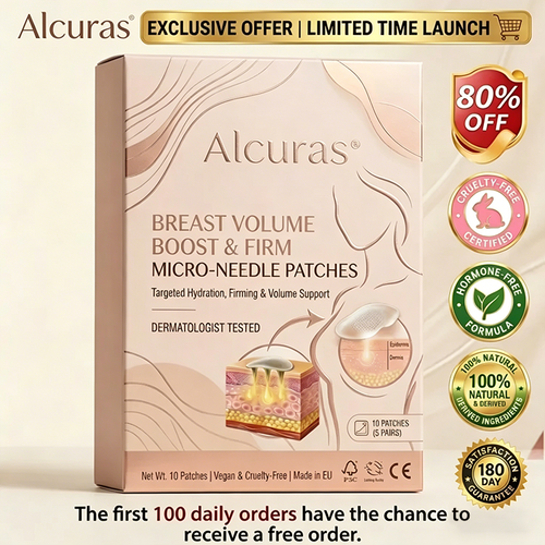 🍓Alcuras® 🦪Targeted Breast Enhancement Advanced Nano Microneedle Patch💃