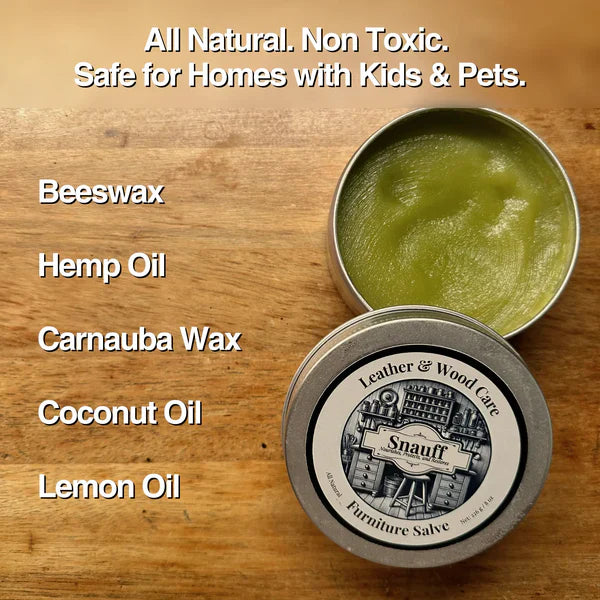 Leather & Wood Furniture Salve