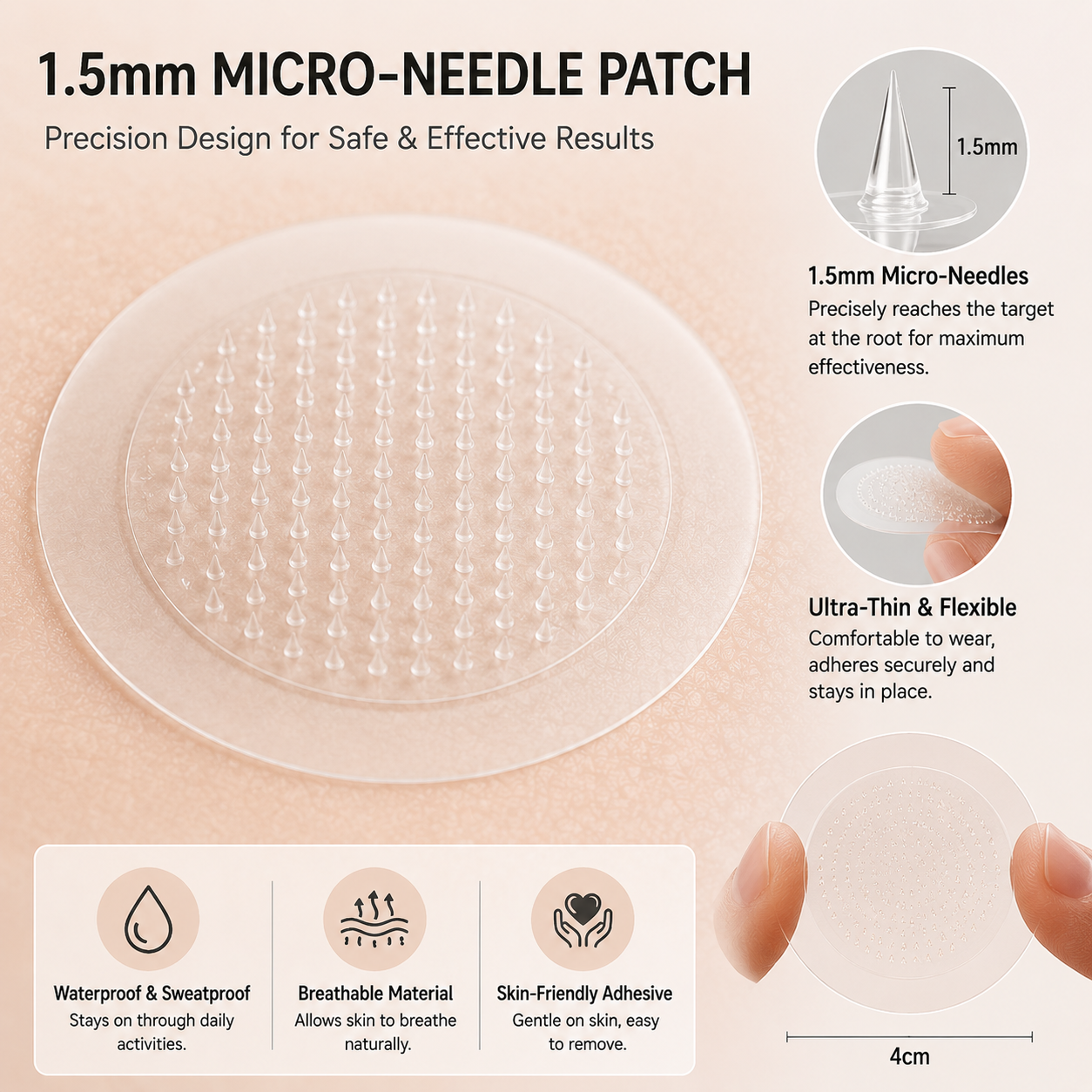 👩‍⚕️👍 𝐎𝐟𝐟𝐢𝐜𝐢𝐚𝐥 𝐒𝐭𝐨𝐫𝐞 | 𝑵𝐞𝒌𝐢𝐬𝐬® 🌿 𝐁𝐨𝐭𝐚𝐧𝐢𝐜𝐚𝐥 𝐌𝐢𝐜𝐫𝐨𝐧𝐞𝐞𝐝𝐥𝐞 𝐇𝐲𝐝𝐫𝐨𝐜𝐨𝐥𝐥𝐨𝐢𝐝 𝐏𝐚𝐭𝐜𝐡 (𝐅𝐨𝐫 𝐒𝐤𝐢𝐧 𝐓𝐚𝐠𝐬, 𝐒𝐦𝐚𝐥𝐥 𝐒𝐤𝐢𝐧 𝐆𝐫𝐨𝐰𝐭𝐡𝐬, 𝐖𝐚𝐫𝐭𝐬, 𝐌𝐨𝐥𝐞𝐬, 𝐀𝐠𝐞 𝐒𝐩𝐨𝐭𝐬 & 𝐏𝐢𝐠𝐦𝐞𝐧𝐭𝐚𝐭𝐢𝐨𝐧 𝐂𝐨𝐧𝐜𝐞𝐫𝐧𝐬)
