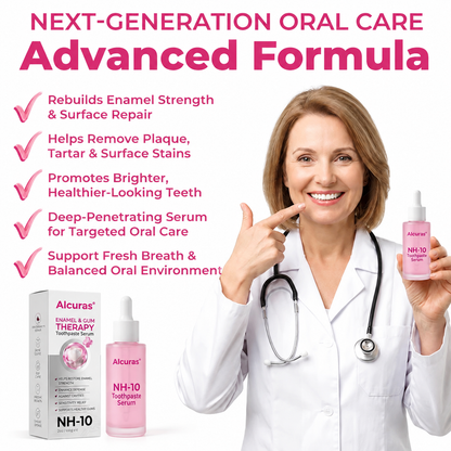 Alcuras® Thismile NH-10 Enamel & Gum Advanced Therapy Toothpaste Serum💕
