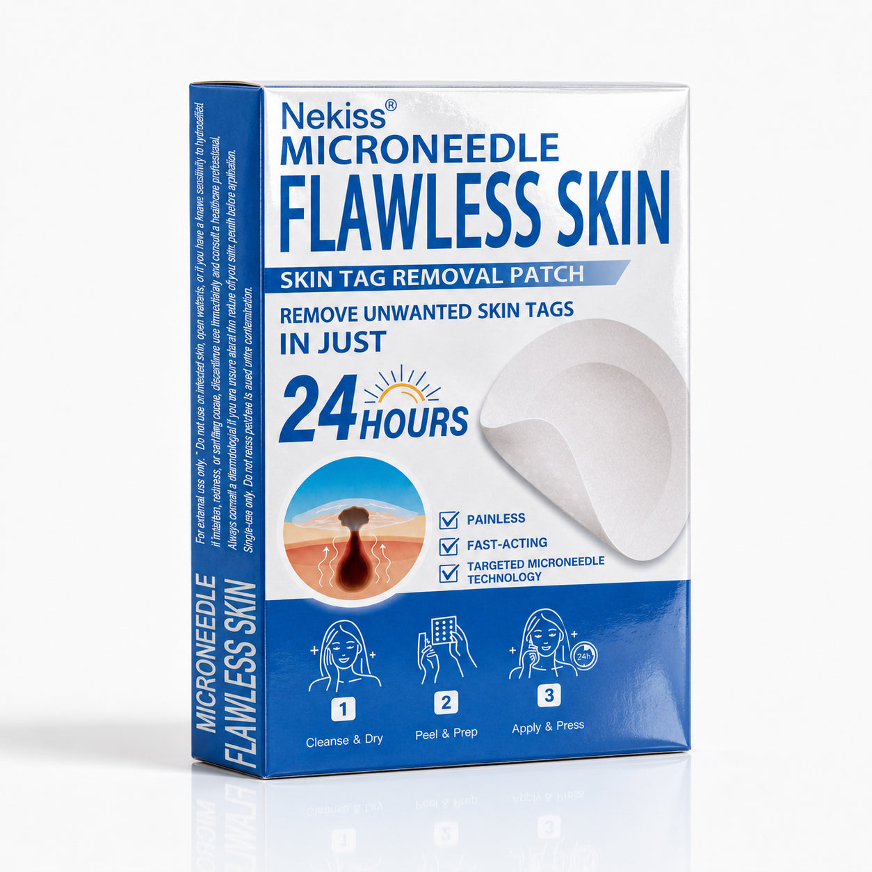 👩‍⚕️👍 𝐎𝐟𝐟𝐢𝐜𝐢𝐚𝐥 𝐒𝐭𝐨𝐫𝐞 | 𝑵𝐞𝒌𝐢𝐬𝐬® 🌿 𝐁𝐨𝐭𝐚𝐧𝐢𝐜𝐚𝐥 𝐌𝐢𝐜𝐫𝐨𝐧𝐞𝐞𝐝𝐥𝐞 𝐇𝐲𝐝𝐫𝐨𝐜𝐨𝐥𝐥𝐨𝐢𝐝 𝐏𝐚𝐭𝐜𝐡 (𝐅𝐨𝐫 𝐒𝐤𝐢𝐧 𝐓𝐚𝐠𝐬, 𝐒𝐦𝐚𝐥𝐥 𝐒𝐤𝐢𝐧 𝐆𝐫𝐨𝐰𝐭𝐡𝐬, 𝐖𝐚𝐫𝐭𝐬, 𝐌𝐨𝐥𝐞𝐬, 𝐀𝐠𝐞 𝐒𝐩𝐨𝐭𝐬 & 𝐏𝐢𝐠𝐦𝐞𝐧𝐭𝐚𝐭𝐢𝐨𝐧 𝐂𝐨𝐧𝐜𝐞𝐫𝐧𝐬)