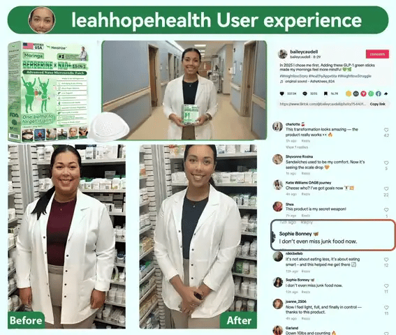 🇺🇸 𝐎𝐟𝐟𝐢𝐜𝐢𝐚𝐥 𝐔𝐒 𝐒𝐭𝐨𝐫𝐞 | 🧑‍⚕️🩺 𝐇𝐞𝐚𝐥𝐫𝐢𝐳𝐞® Moringa · Berberine × NAD+ 𝟏𝟎-𝐢𝐧-𝟏 𝐀𝐝𝐯𝐚𝐧𝐜𝐞𝐝 𝐍𝐚𝐧𝐨 𝐌𝐢𝐜𝐫𝐨𝐧𝐞𝐞𝐝𝐥𝐞 𝐏𝐚𝐭𝐜𝐡 🔥